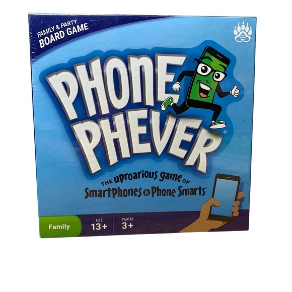 Phone Phever Game of Smart Phones Family & Party Board Game SEALED - Picture 1 of 7